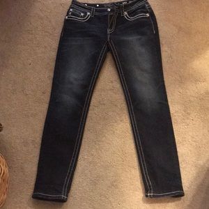 Miss Me Girls signature skinny jeans - size 30